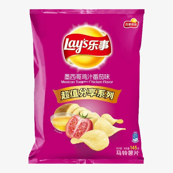 乐事墨西哥鸡汁番茄味145克免抠