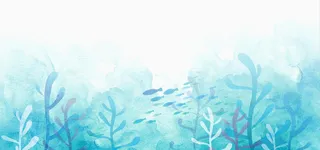 手绘海底世界高清