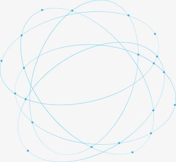 分子原子质子环绕图片免抠