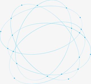 分子原子质子环绕图片免抠