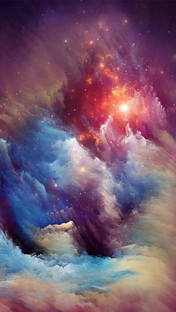 绚丽宇宙星云星辰免抠