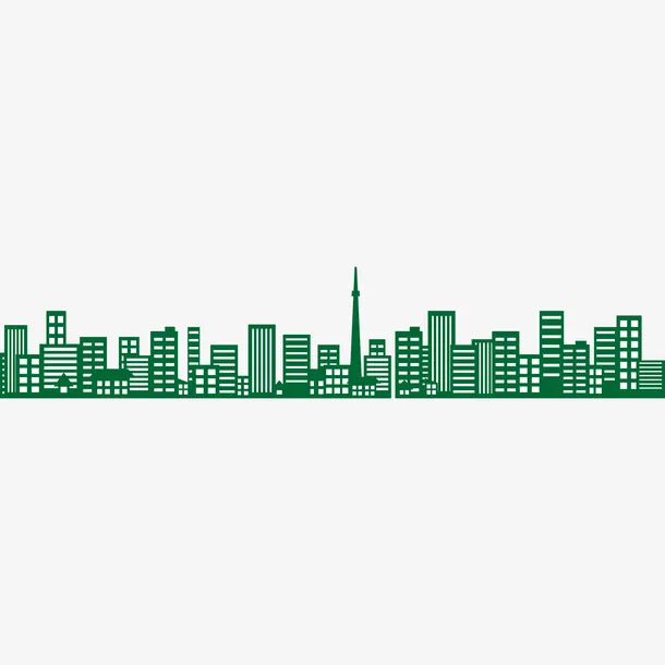 城市建筑PNG下载免抠手绘/卡通卡通元素