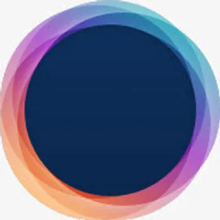 彩色边框的黑洞免抠