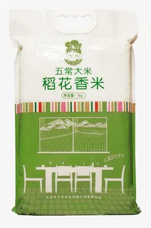 五常大米稻花香米免抠
