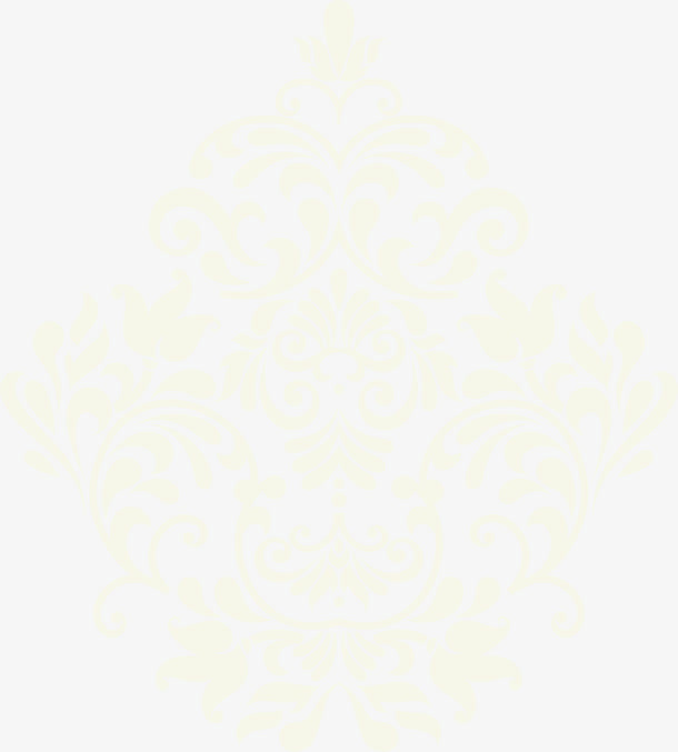 绿色花纹图案免抠
