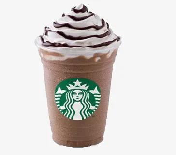 巧克力星冰乐免抠