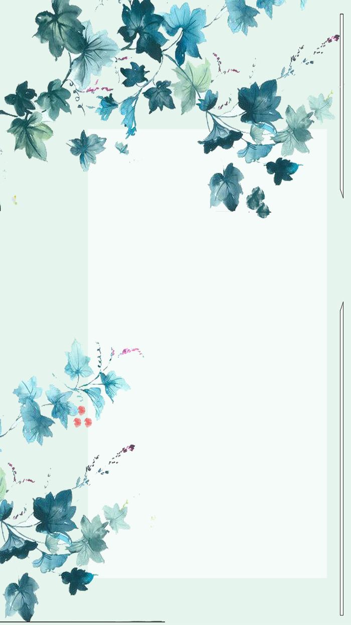 春季促销清新手绘边框背景图高清