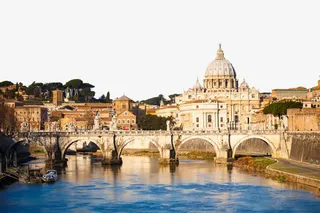 巴洛克风格教堂免抠