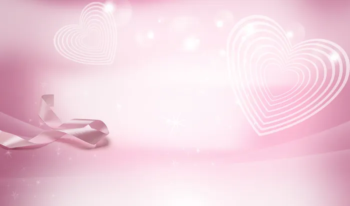 妇女节简约粉色海报背景素材高清