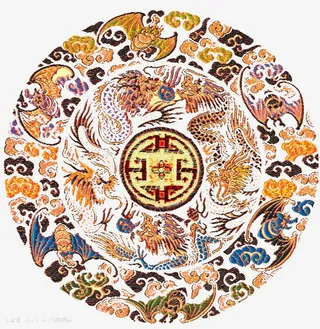 龙凤呈祥锦绣免抠