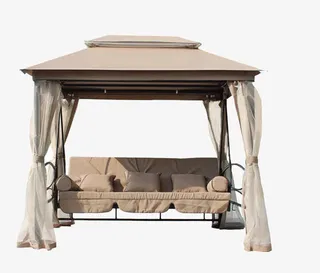 秋千吊椅吊床摇床免抠