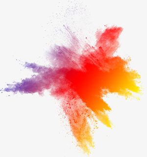 粉尘创意喷溅粉末免抠