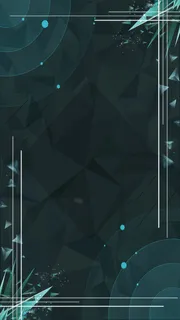 几何简约绿色海报广告H5背景高清