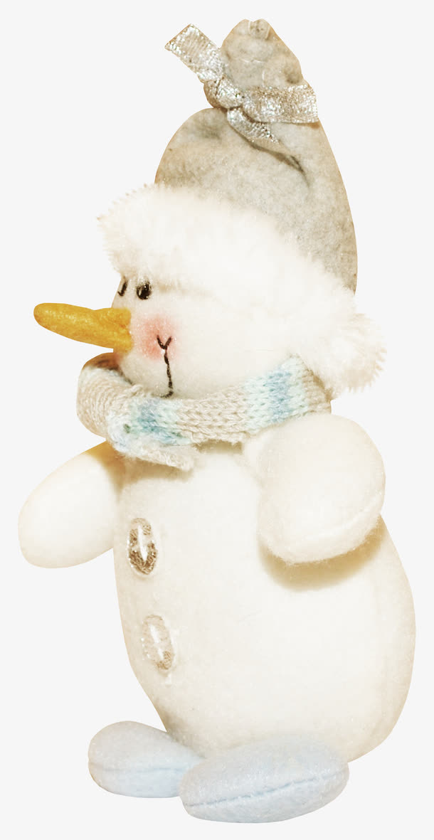 可爱雪人免抠