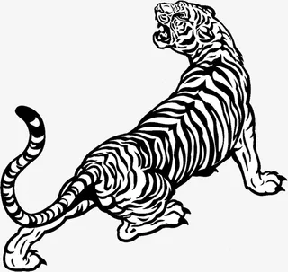 2022虎年元素老虎素材免抠