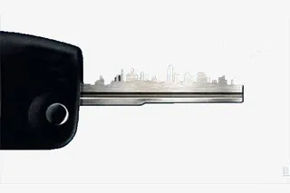 车钥匙城市免抠