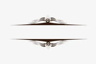 花纹标题边框免抠