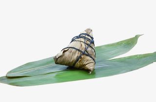 粽子和粽叶免抠图片免抠