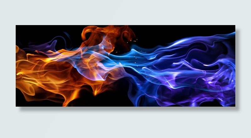 黑色动感火焰背景高清