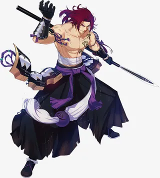 强壮日本忍者杀手免抠