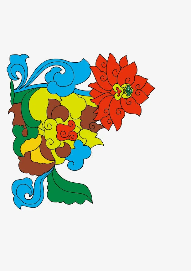 传统纹样免抠