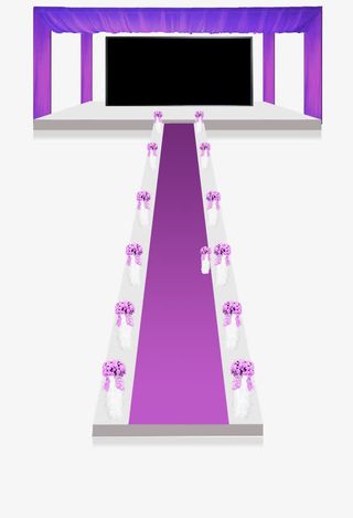 婚庆舞台免抠