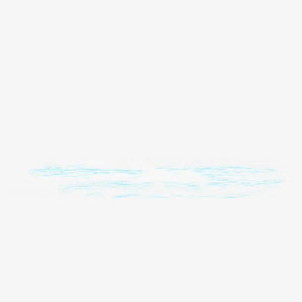 蓝色的水免抠