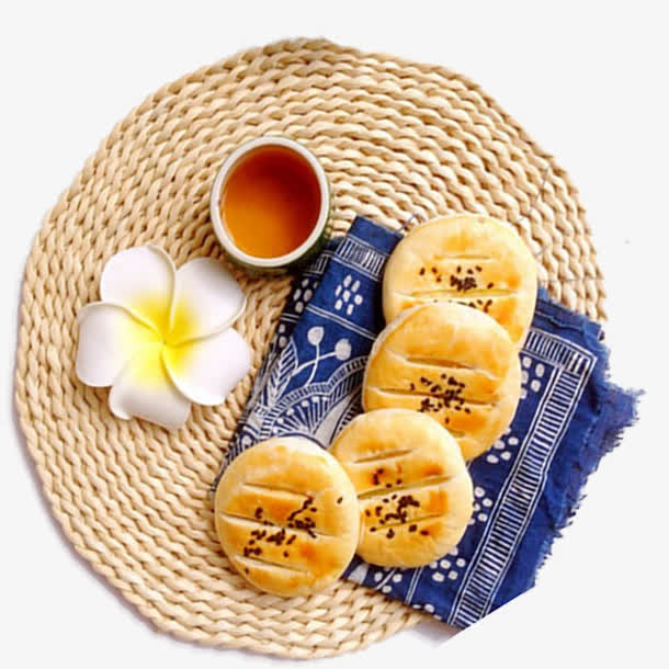 老婆饼简图免抠