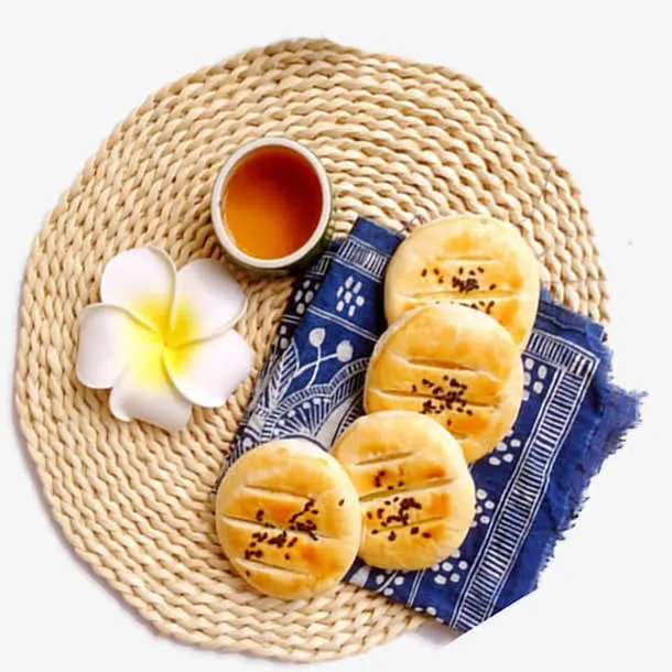 老婆饼简图免抠