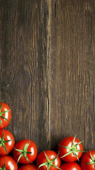 木板西红柿背景高清