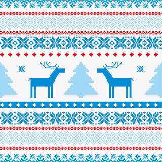 蓝色圣诞节背景