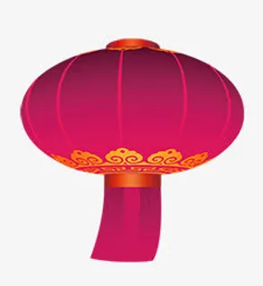喜庆灯笼免抠