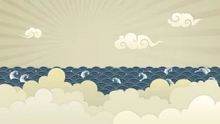 中国风扁平背景图高清