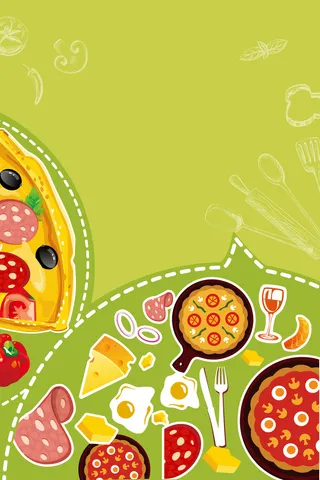 吃货节美食美味披萨高清