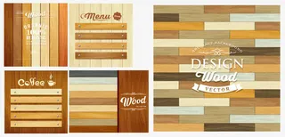 矢量木头底纹免抠