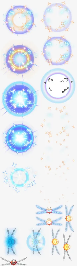 Q版手游特效免抠