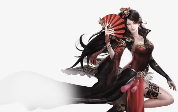 古风玄幻武侠气质美女免抠