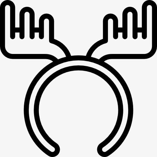 鹿角图标免抠