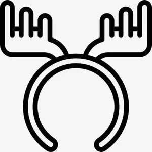 鹿角图标免抠
