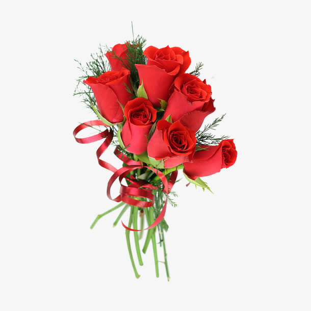 一束玫瑰花免抠