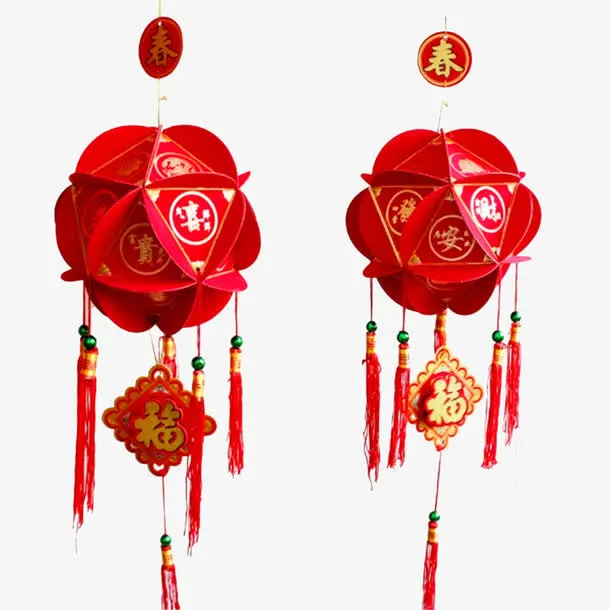 红色灯笼免抠