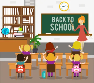 英语老师上课免抠