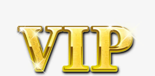 VIP字体矢量元素免抠