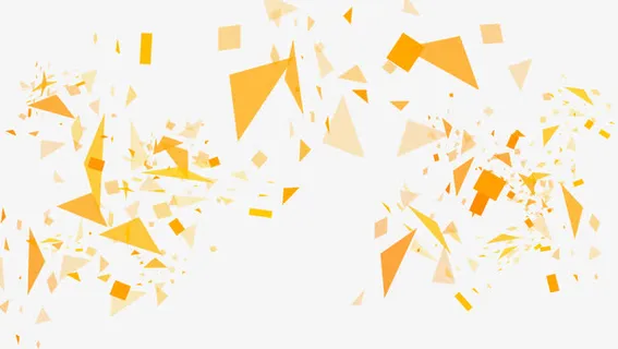 几何图形漂浮元素免抠