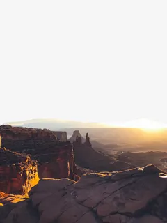 大气磅礴风景配图免抠