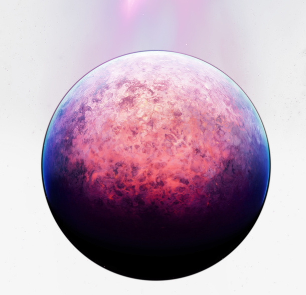 动感星球圆环行星轨道免抠