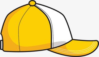 卡通嘻哈潮款帽子免抠png装饰免抠