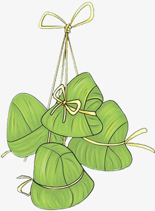 一兜粽子免抠