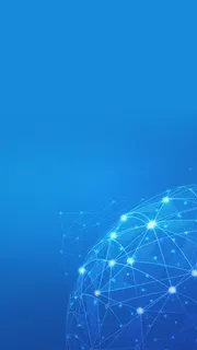 蓝色线条背景素材H5背景高清