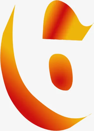 红色笔刷组合字体免抠